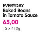 Everyday Baked Beans In Tomato Sauce-12x410g