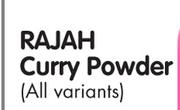 Rajah Curry Powder(All variants)-50g