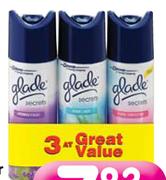 Glade Secrets Freshner Banded Pack(All variants)-3x180ml
