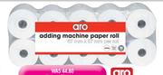 aro Adding Rolls 57mx76mm-10's Pack