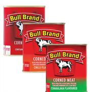 Bull Brand Corned Meat(All Flavours)-6 x 300gm