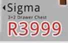 Sigma 3-2 Drawer Chest