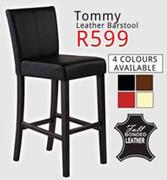 Tommy Leather Barstool
