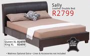 Sally Leather King XL Bed