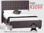 Dale Leather King XL Bed