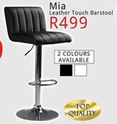 Mia Leather Touch Barstool