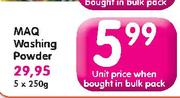 Maq Washing Powder-Unit Price When Bought In Bulk Pack