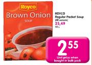 Royco Regular Packet Soup (All variants)-Unit Price When Bought In Bulk pack