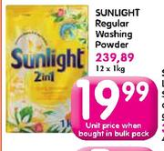Sunlight Regular Washing Powder-Unit Price When Bought In Bulk Pack