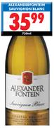 Alexanderfontein Sauvignon Blanc-750ml
