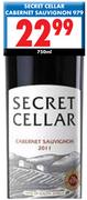 Secret Cellar Cabernet Sauvignon 979-750ml