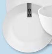 PnP Porcelain White Rim Side Plate-19cm