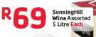 Sunninghill Wine Assorted-5 Litre 