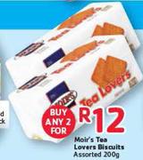 Mori's Tea Lovers Biscuits Assorted-2 x 200g