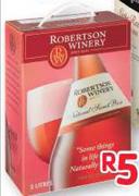 Robertson Wnery Natural Sweet Rose-3 Litre
