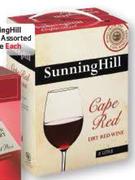 Sunninghill Wine Assorted-5 Litre 