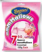 Beacon Mmmallows Assorted-150g