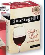 Sunninghill Wine Assorted-5 Litre