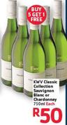 Kwv Classic Collection Sauvignon Blanc Or Chardonnay-750ml Each