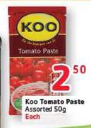 Koo Tomato Paste Assorted-50g