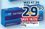 PnP Fish Fingers-800gm