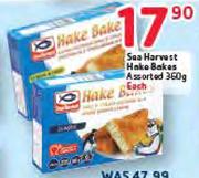 Sea Harvest Hake Bakes-360gm Each
