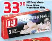 I&J Deep Water Hake Prime Medallions-450gm