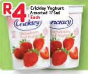 Crickley Yoghurt-175ml Each