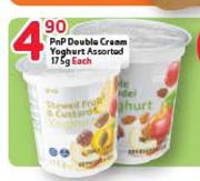 PnP Double Cream Yoghurt-175g