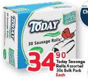 Today Sausage Rolls Bulk Pack-30's