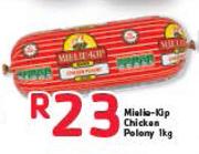 Mielie Kip Chicken Polony-1kg