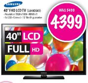 Samsung FHD LCD TV-40"