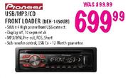Pioneer USB/MP3/CD Front Loader