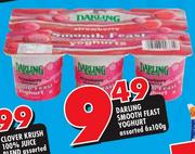 Darling Smooth Feast Yoghurt-6 x 100gm