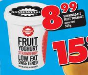 Sunningdale Fruit Yoghurt-500gm