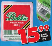 Bokkie Viennas-500gm