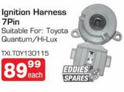 Eddies Spares Ignition Harness 7Pin  Suitable For:Toyota Quantum/Hi-Lux