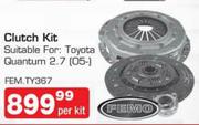 Femo Clutch Kit  Suitable For:Toyota Quantum 2.7(O5-)-Per Kit