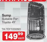 Femo Sump Suitable For: Toyota 4Y -Each