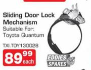 Eddies Spares Sliding Door Lock Mechanism Suitable For:Toyota Quantum