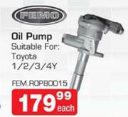 Femo Oil Pump Suitable For: Toyota 1/2/3/4Y-Each
