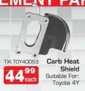 Carb Heat Shield TXI.TOY40053 Suitable For Toyota 4Y-Each