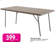 Steel Canteen Table