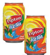 Lipton Ice Tea(All Flavours)-330ml Each