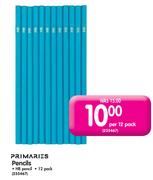 Primaries Pencils-Per 12 Pack