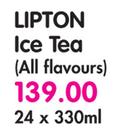 Lipton Ice Tea(All Flavours)-24 x 330ml