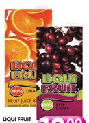 Liqui Fruit Juice(All Flavours)-1Ltr Each