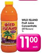 Special Wild Island Fruit Juice Concentrate (All Flavours)-1Ltr Each ...