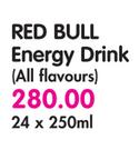 RedBull Energy Drink(All Flavours)-24x250Ml