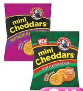 Bakers Mini Cheddar(All Flavours)-6x33g